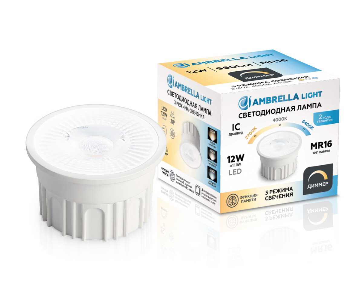 Лампа светодиодная AMBRELLA LIGHT BULBING 212610