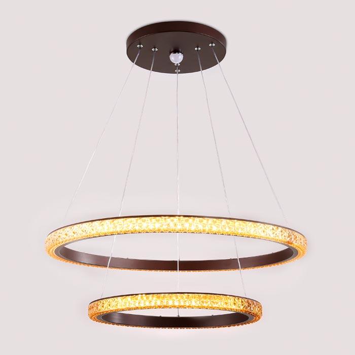 Подвесной светодиодный светильник Ambrella light Orbital Crystal FF11