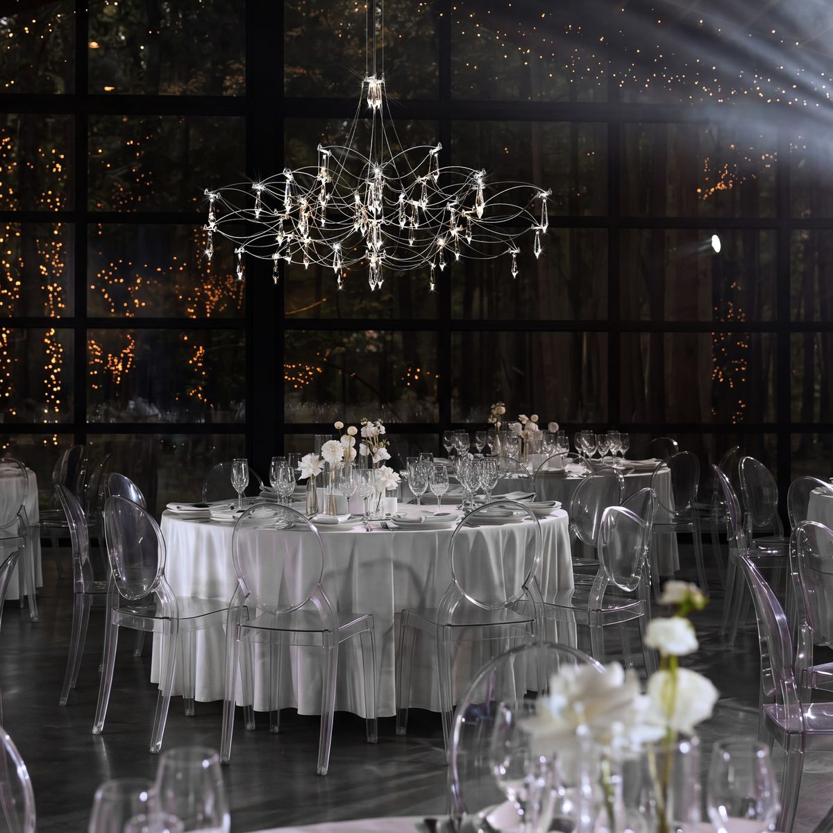 Подвесная люстра Loft IT Mira 10589/900 Silver Asfour