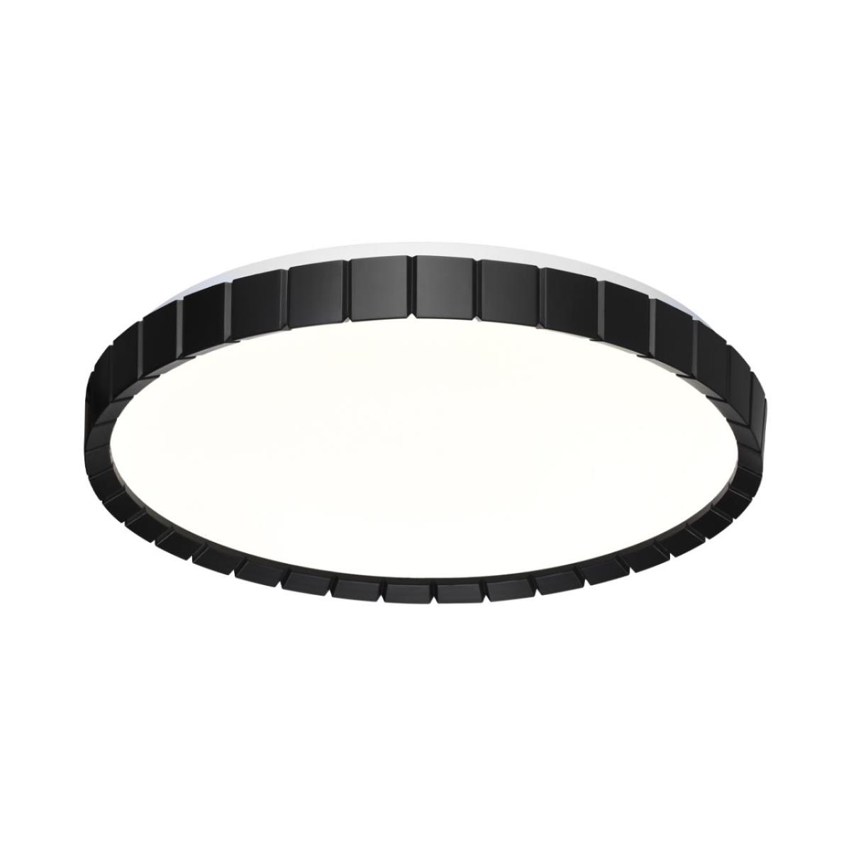 Настенно-потолочный светодиодный светильник Sonex Pale Atabi Black 7649/DLN
