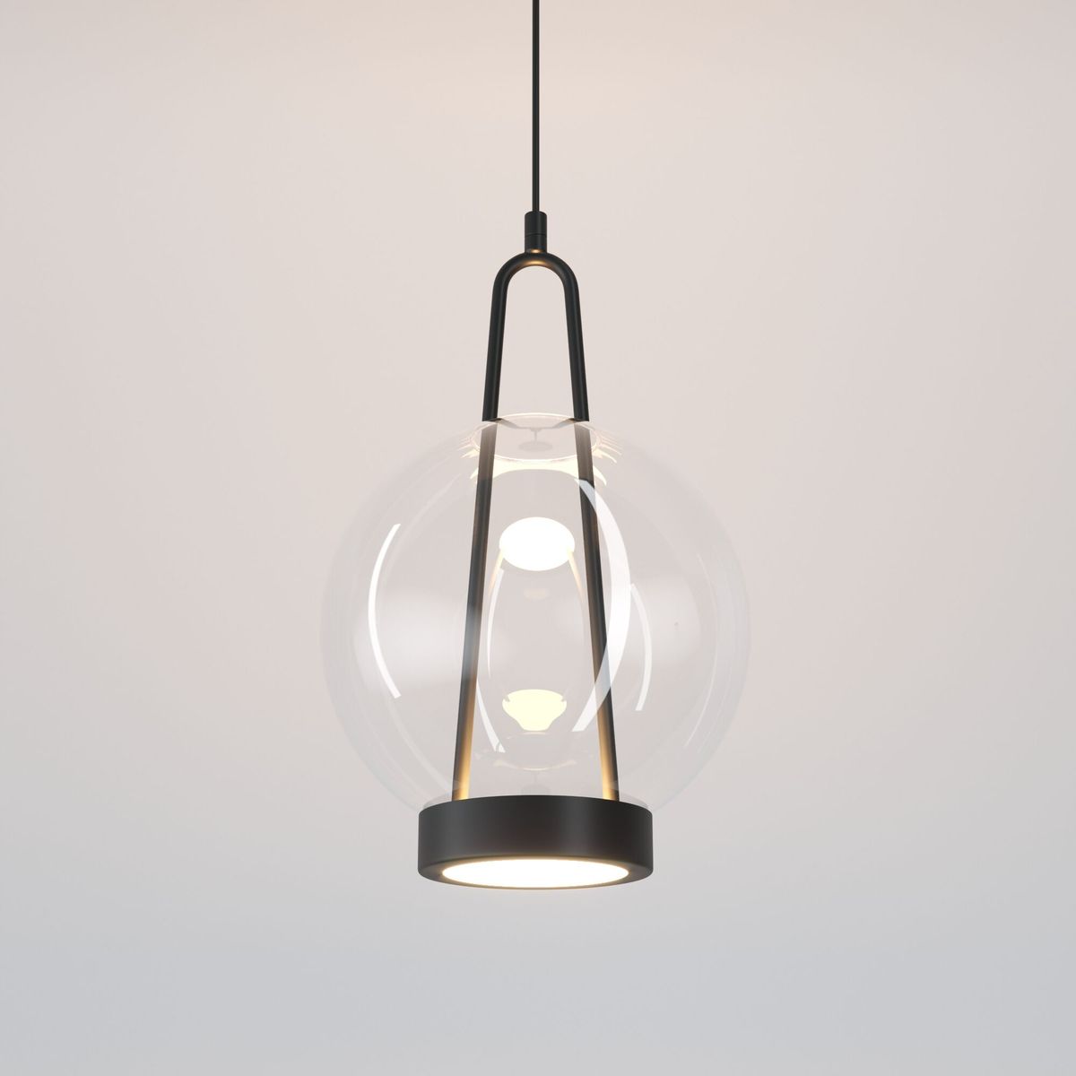 Подвесной светодиодный светильник Eurosvet Frasco 50267/1 LED черный