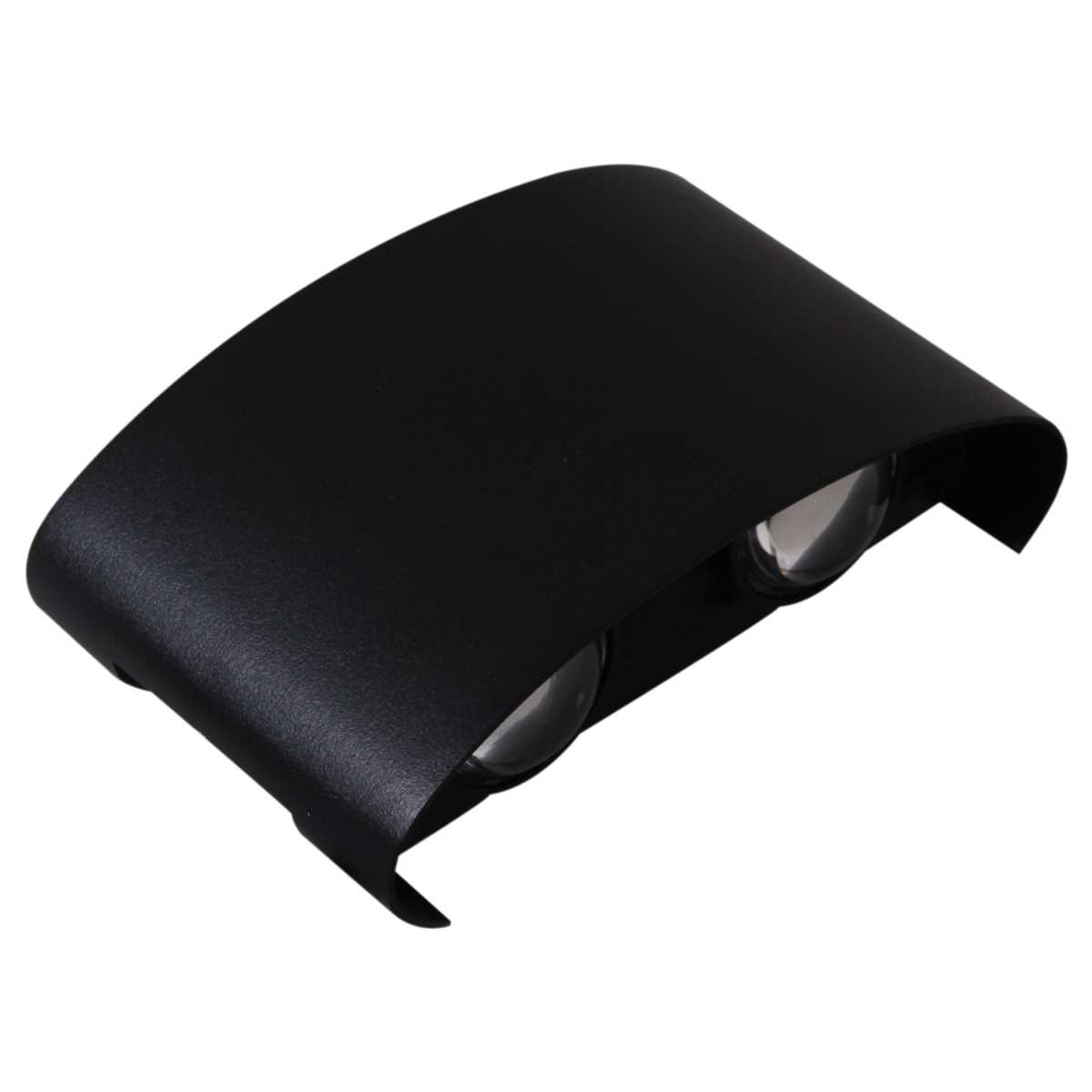 Уличный настенный светодиодный светильник Reluce 86832-9.2-004KT LED4*1W BK