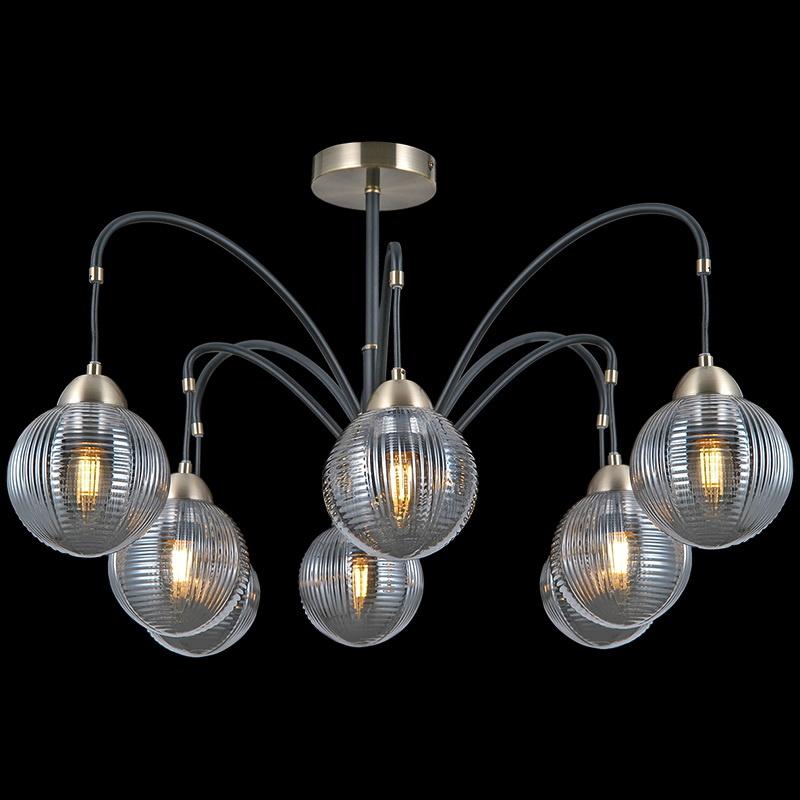 Потолочный светильник ILLUMICO IL0433-8PSQ-79 BK AB