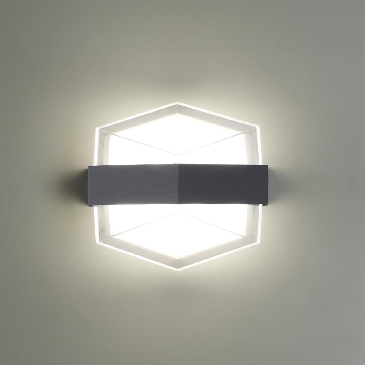 Уличный настенный светодиодный светильник Novotech Street Kaimas 358574