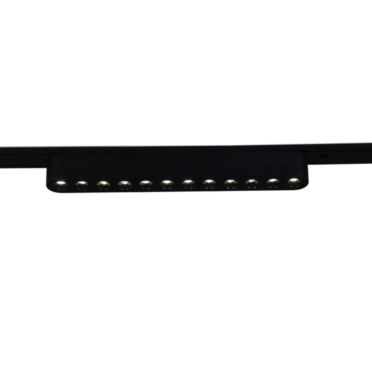Трековый светодиодный светильник Reluce 13002-9.3-001UR magnetic LED12W BK