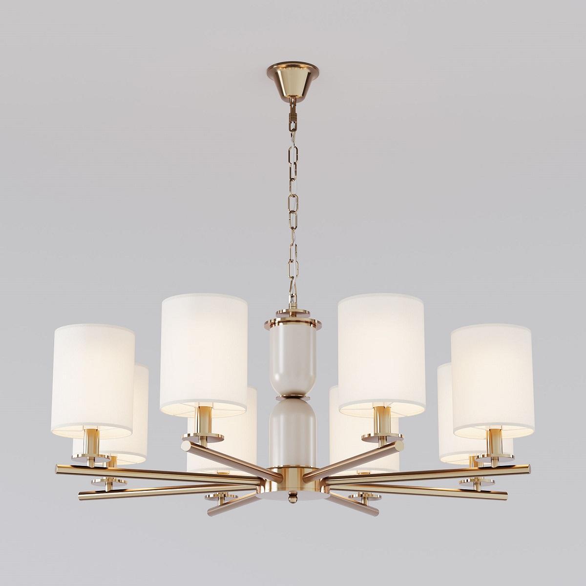 Подвесная люстра Eurosvet Caprera 60146/8 латунь