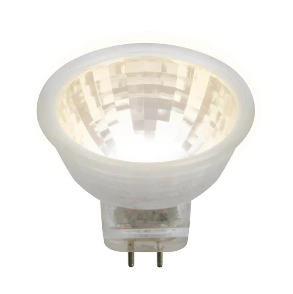 Лампа светодиодная Uniel GU4 3W 3000K прозрачная LED-MR11-3W/WW/GU4 GLZ21TR UL-00001700
