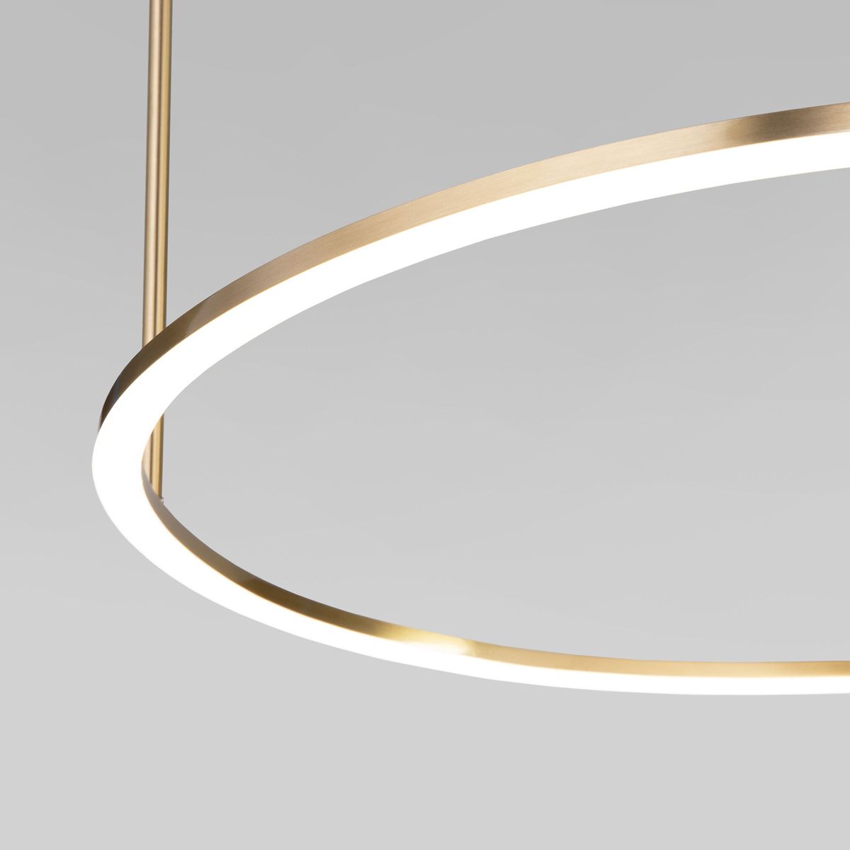 Подвесной светодиодный светильник Eurosvet Over 90322/1 латунь