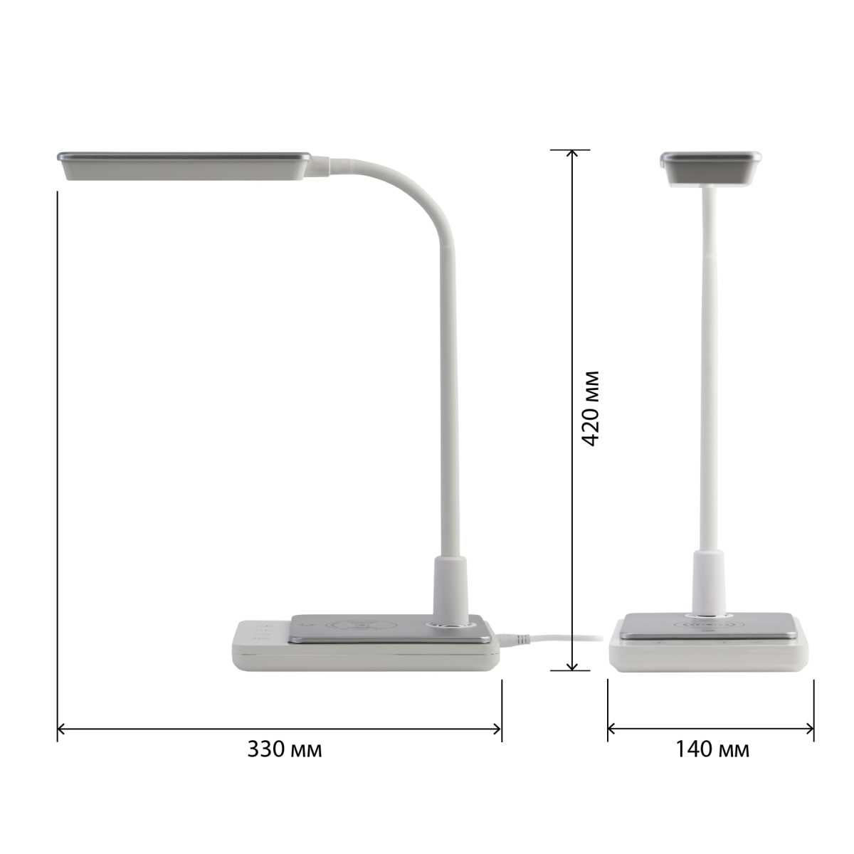 Настольная лампа ЭРА NLED-499-10W-W Б0052776