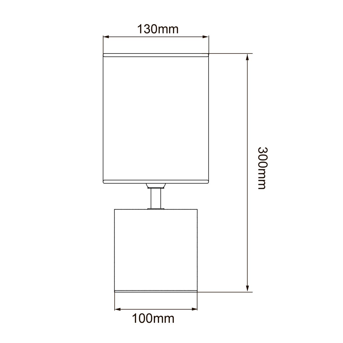 Настольная лампа Uniel UML-B306 E14 Gold/Black UL-00012422