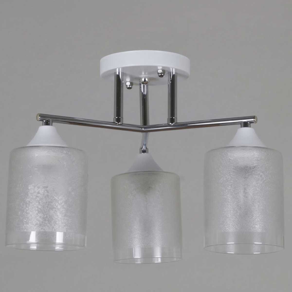 Потолочная люстра Reluce 69160-0.3-03 WH+BK