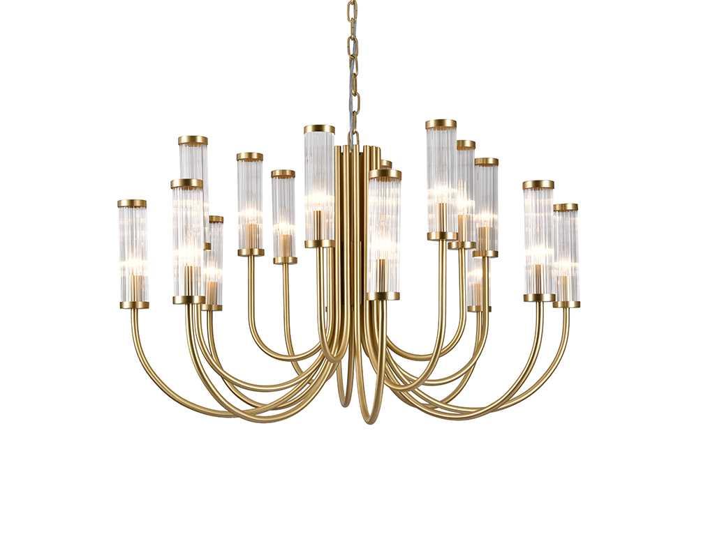 Подвесная люстра Newport 4558+4+4/C brass М0072096