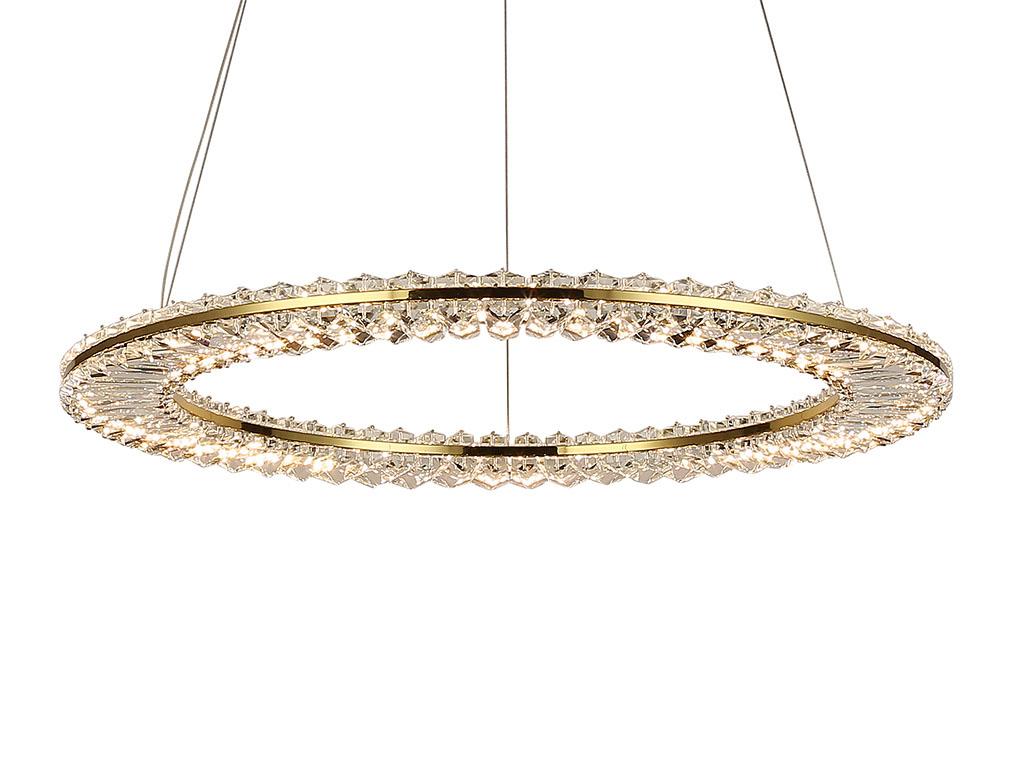 Подвесной светодиодный светильник Newport 8240 8241/600 gold new М0066845