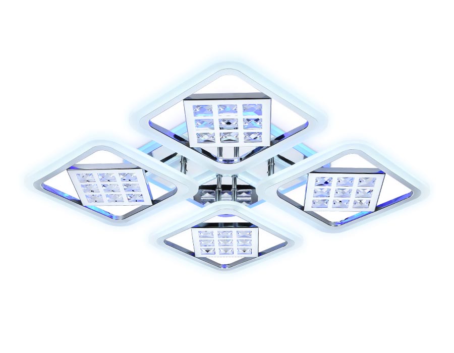 Потолочная светодиодная люстра Ambrella light Ice FA288