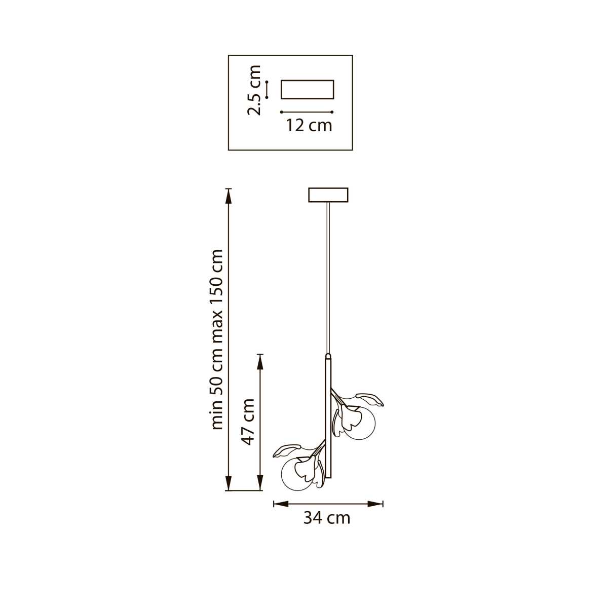 Подвес Ceramo BW Lightstar 799027