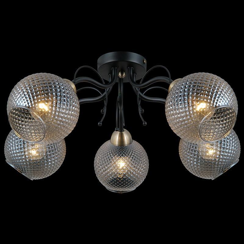 Потолочная люстра Illumico IL0190-5CSQ-79 BK AB