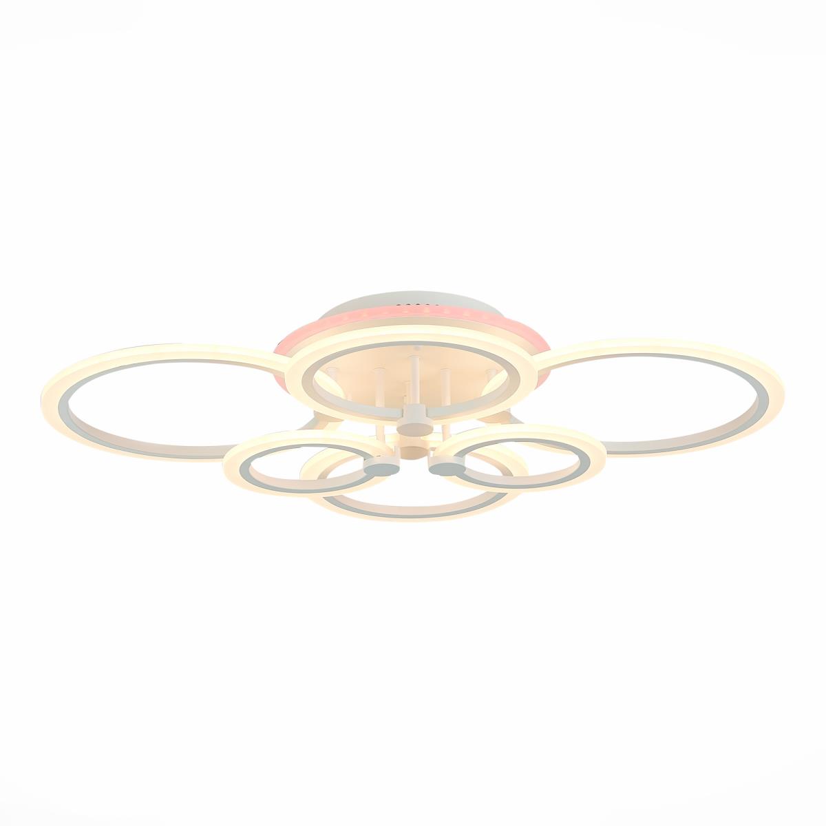 Потолочная светодиодная люстра Evoluce Cerina SLE500552-06RGB