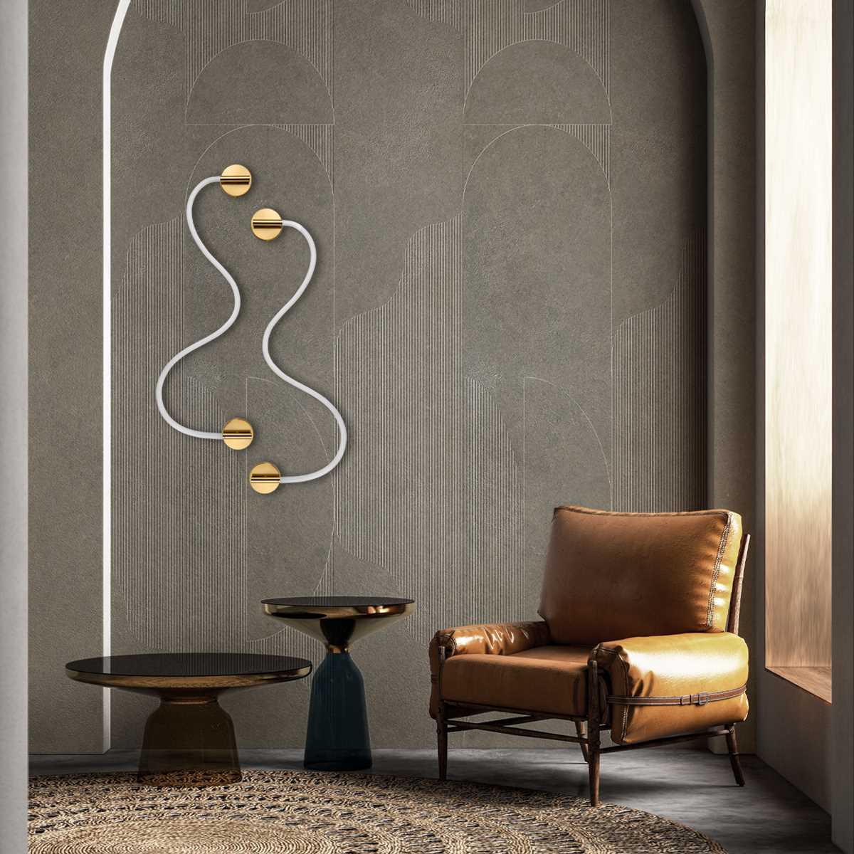 Настенный светильник LOFT IT Thread 10388W Brass
