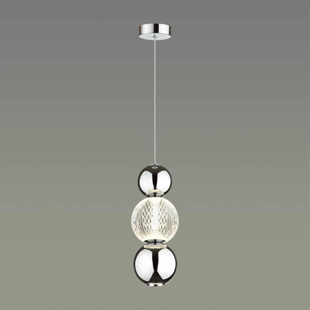 Подвесной светодиодный светильник Odeon Light Crystal 5007/7LA