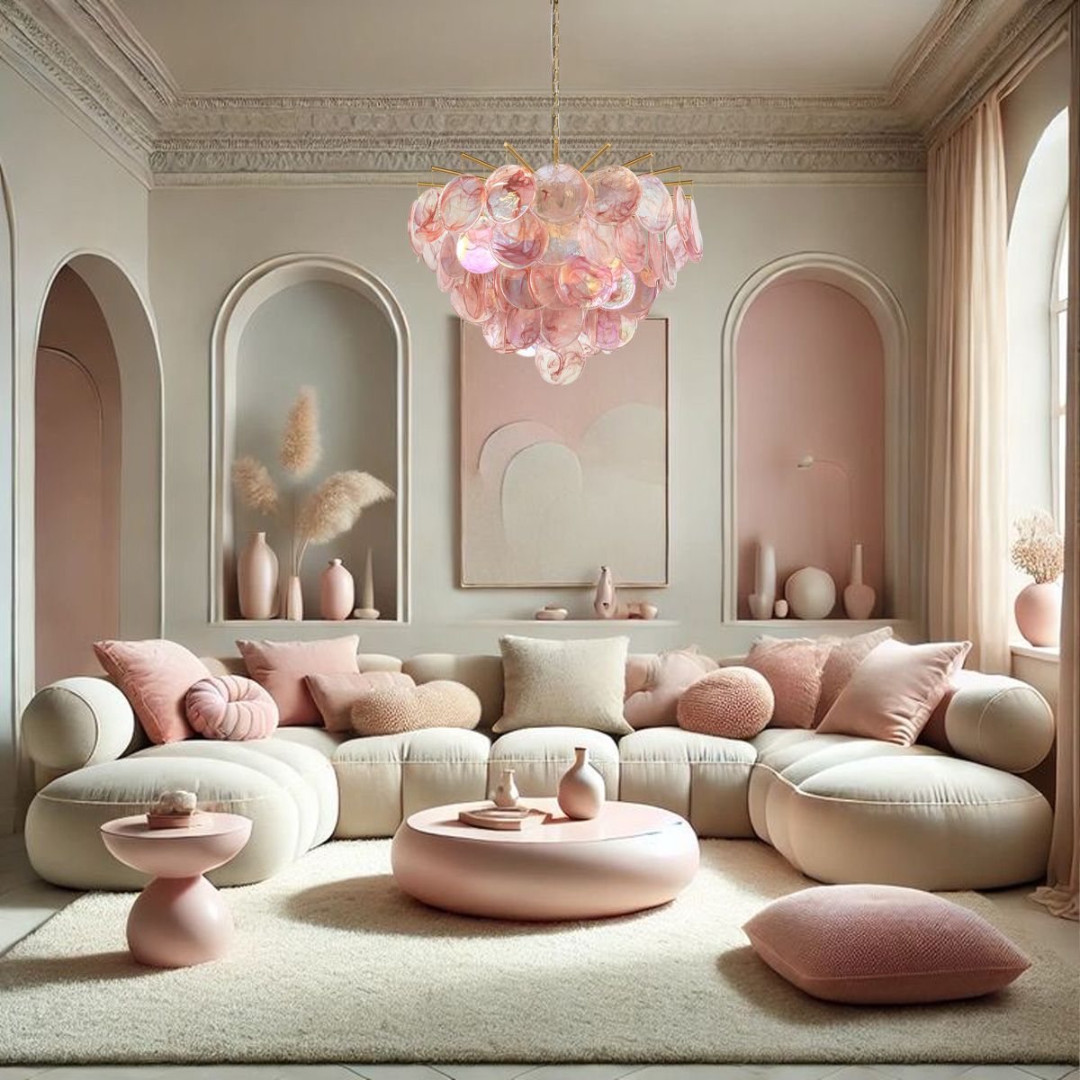 Подвесная люстра Loft IT Lolly 10492/600 Pink