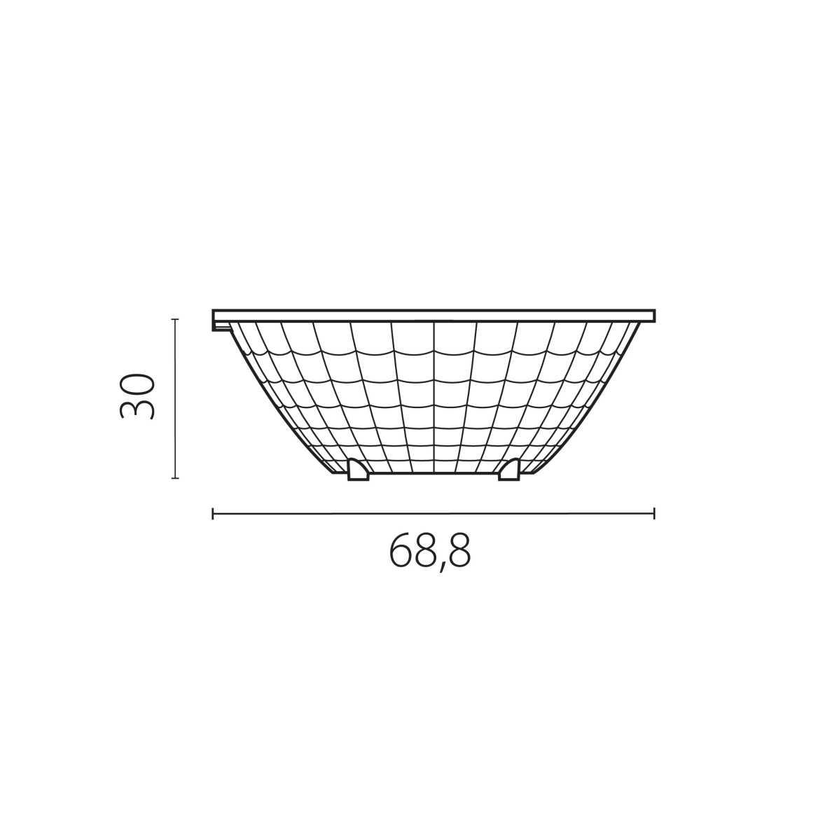 Сменная оптика 15G к 2153хх max 30W Lightstar Alta Base 215301