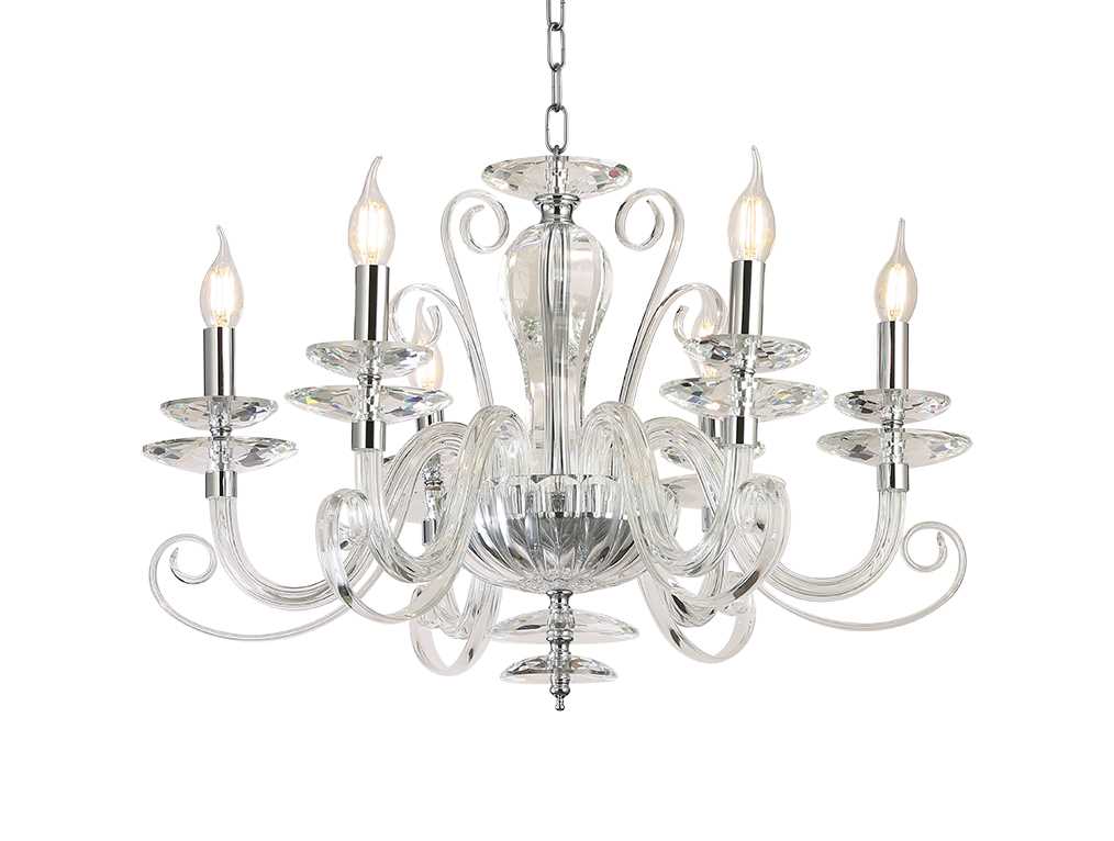 Люстра NEWPORT 8576/C chrome