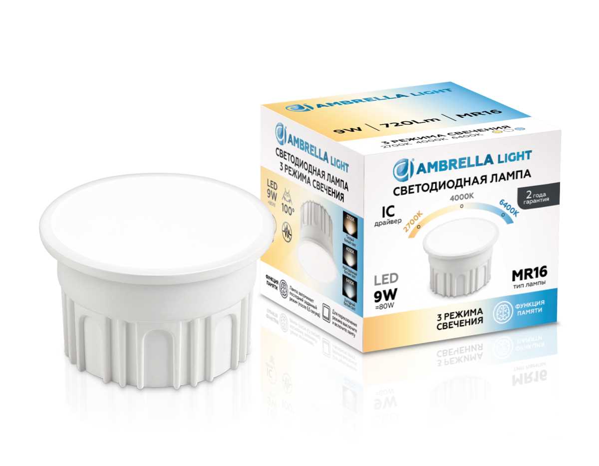 Лампа светодиодная AMBRELLA LIGHT BULBING 212501