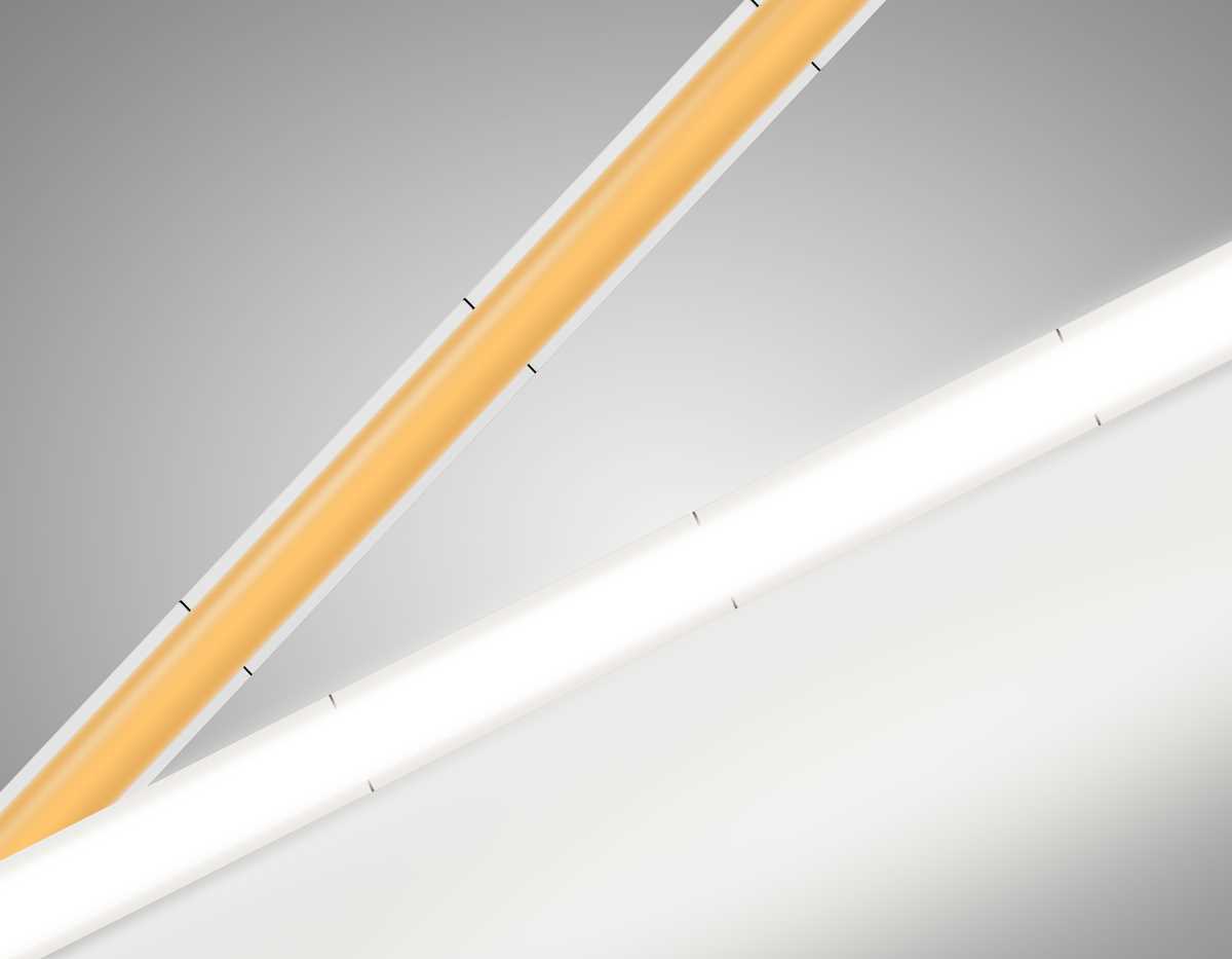 Светодиодная лента Ambrella Light GS4612 COB 400Led/10W m/ 24V IP20 4500K/ 5m*5mm*2.1mm (2 конт.) GS4612