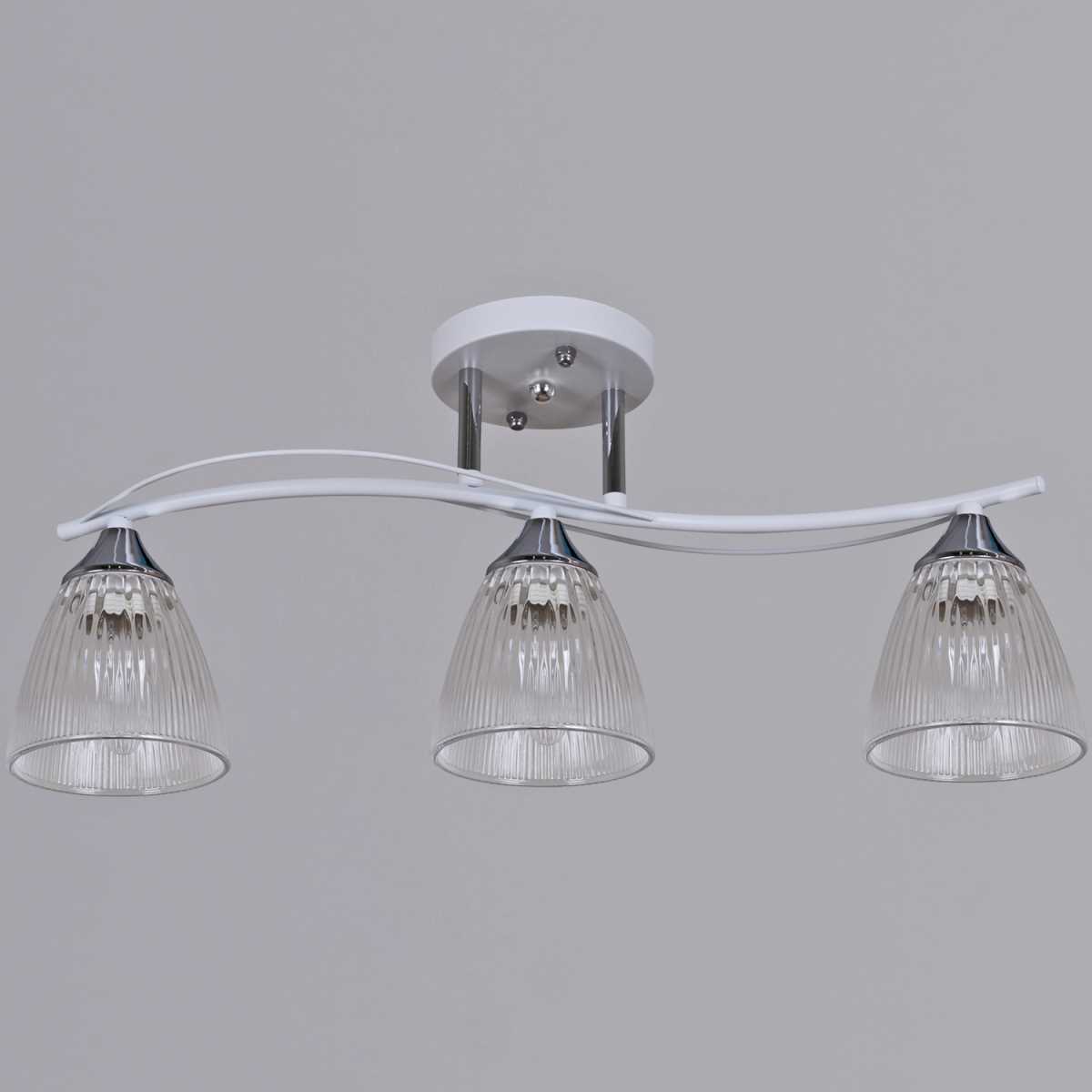 Потолочная люстра Reluce 87360-0.3-03 WH+CR