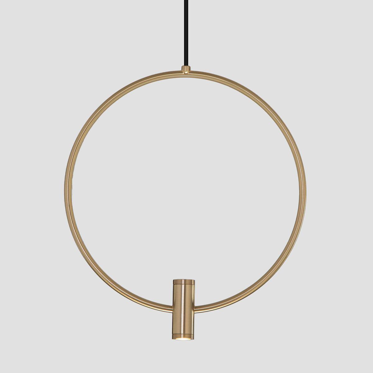 Подвесная светодиодная люстра Eurosvet Layla 50257/3 Led черный/ латунь