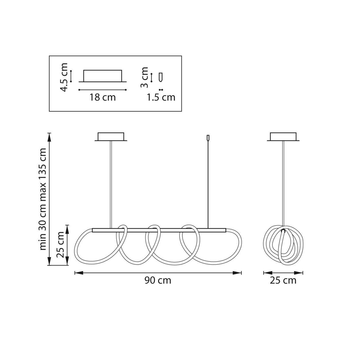 Люстра подвесная Corinto Lightstar 637083