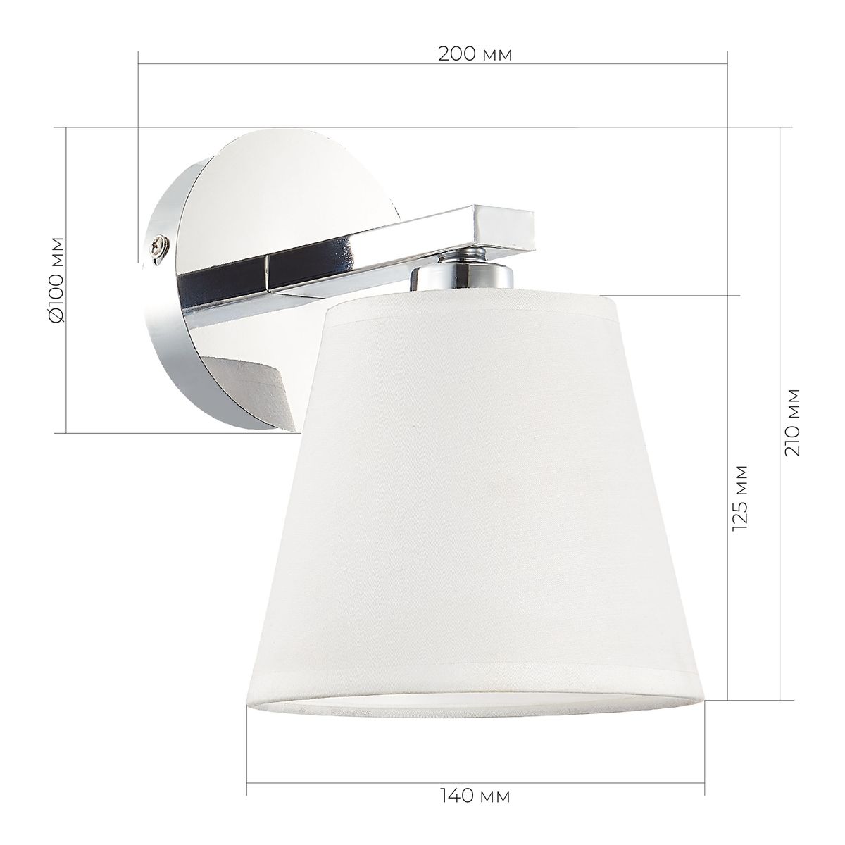 Настенный светильник Evoluce Prato SLE300401-01
