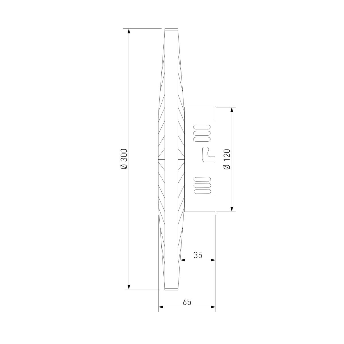 Настенный светодиодный светильник Eurosvet Kreis 101002 LED белый a071496