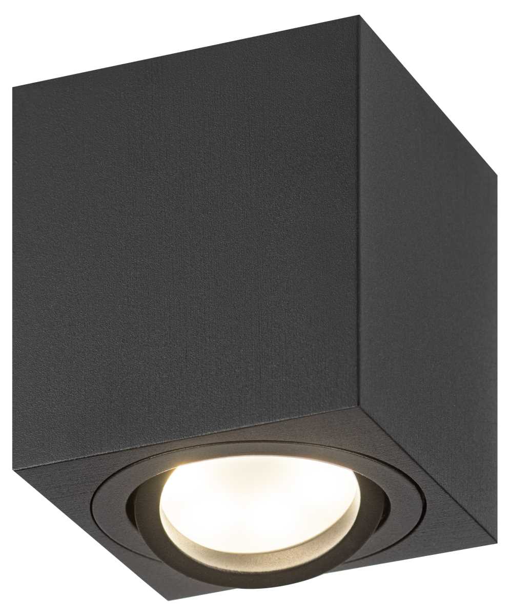 Накладной светильник ЭРА OL22 BK MR16/GU10 Б0054395