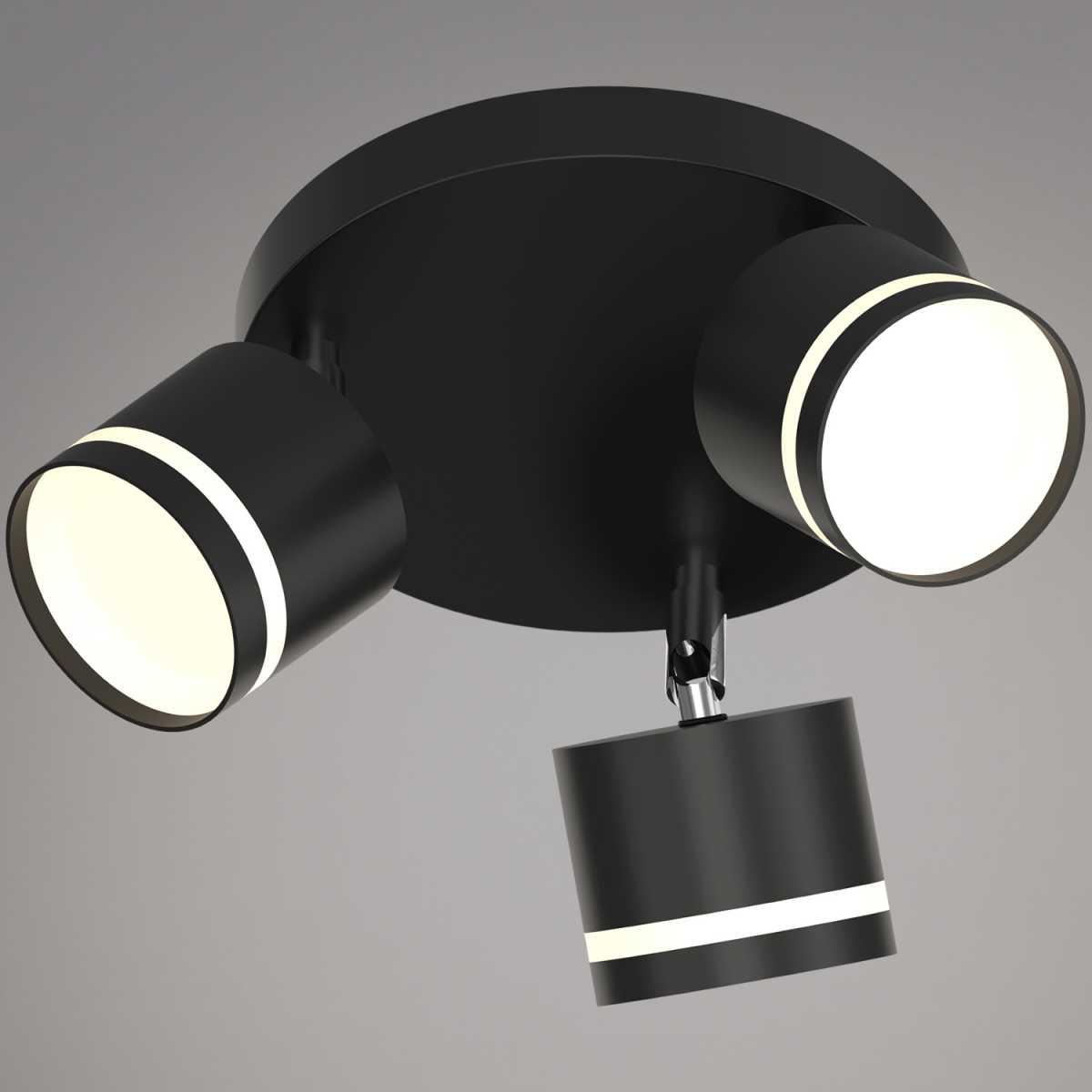 Люстра Reluce 51540-0.3-03 GX53 BK+CR