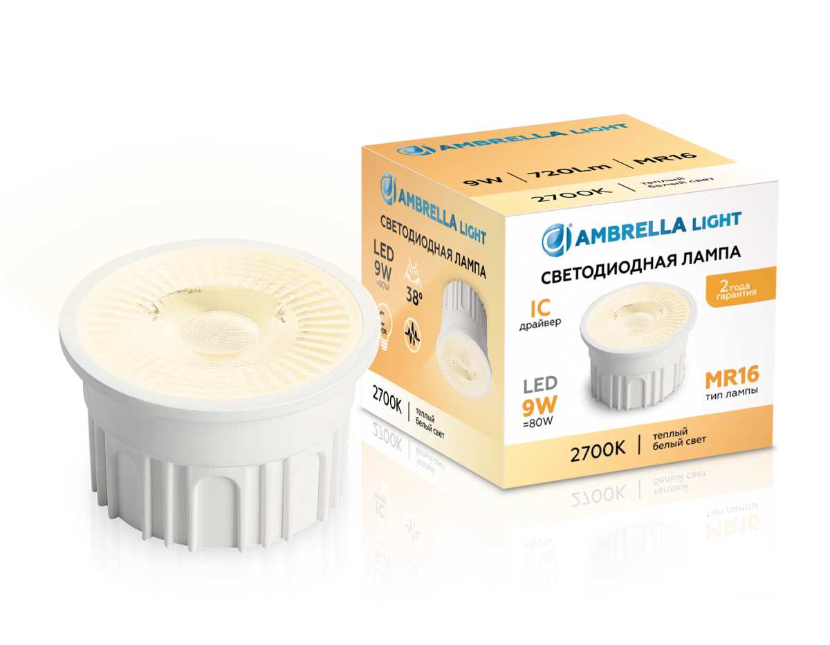 Лампа светодиодная AMBRELLA LIGHT BULBING 212201