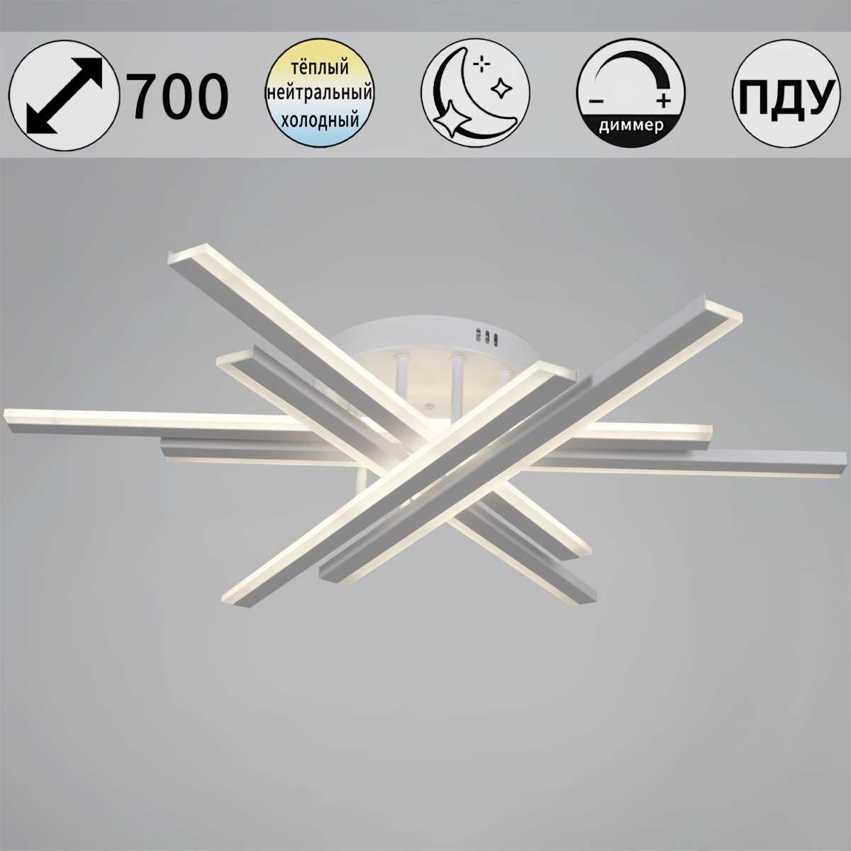 Светильник потолочный Reluce 16090-0.3-06 BK/WH