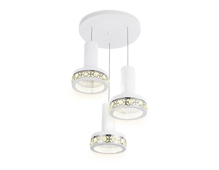 Подвесная светодиодная люстра Ambrella light Ice FA9492