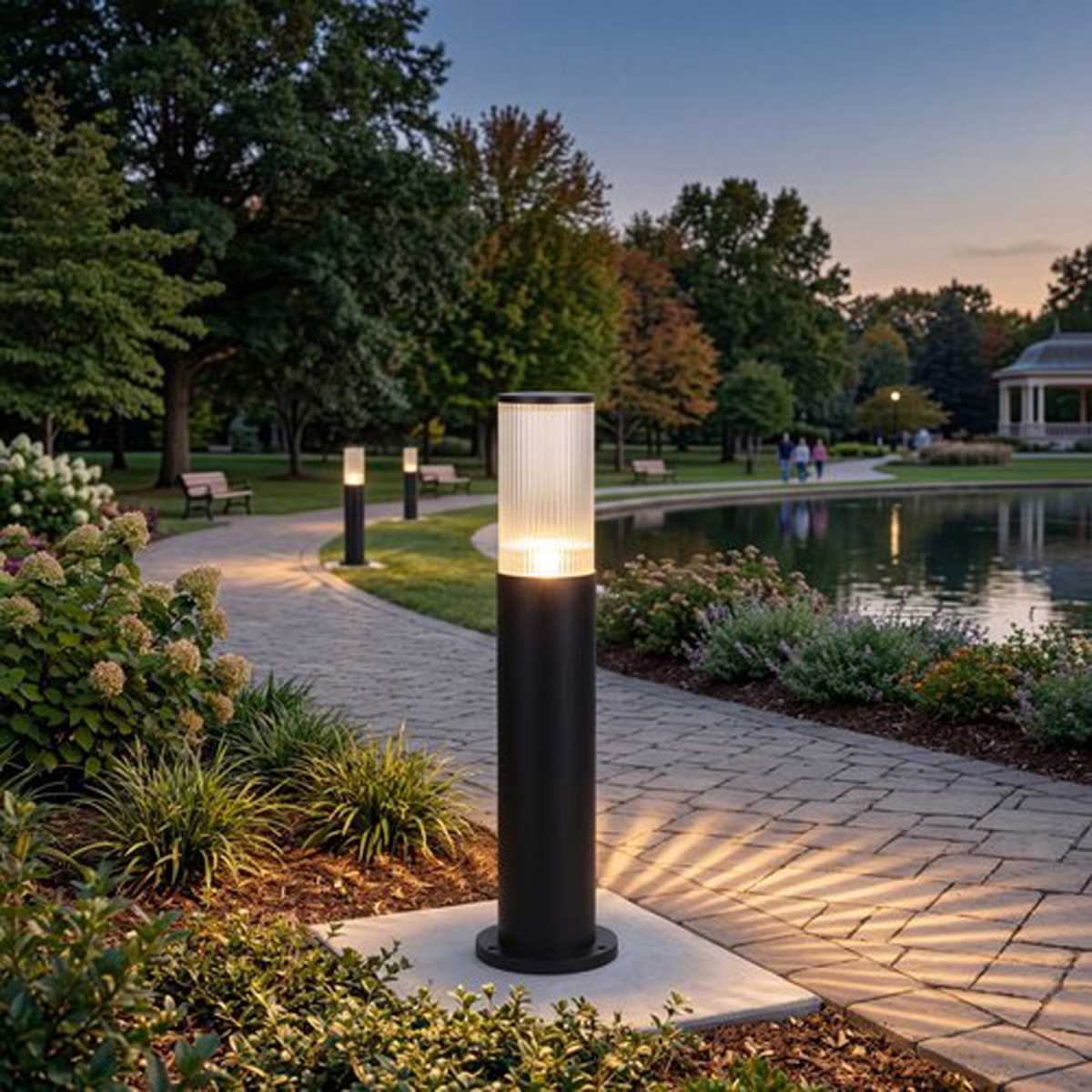 Уличный светильник Reluce 09982-0.7-001JH 0.6M E27 BK RLOS