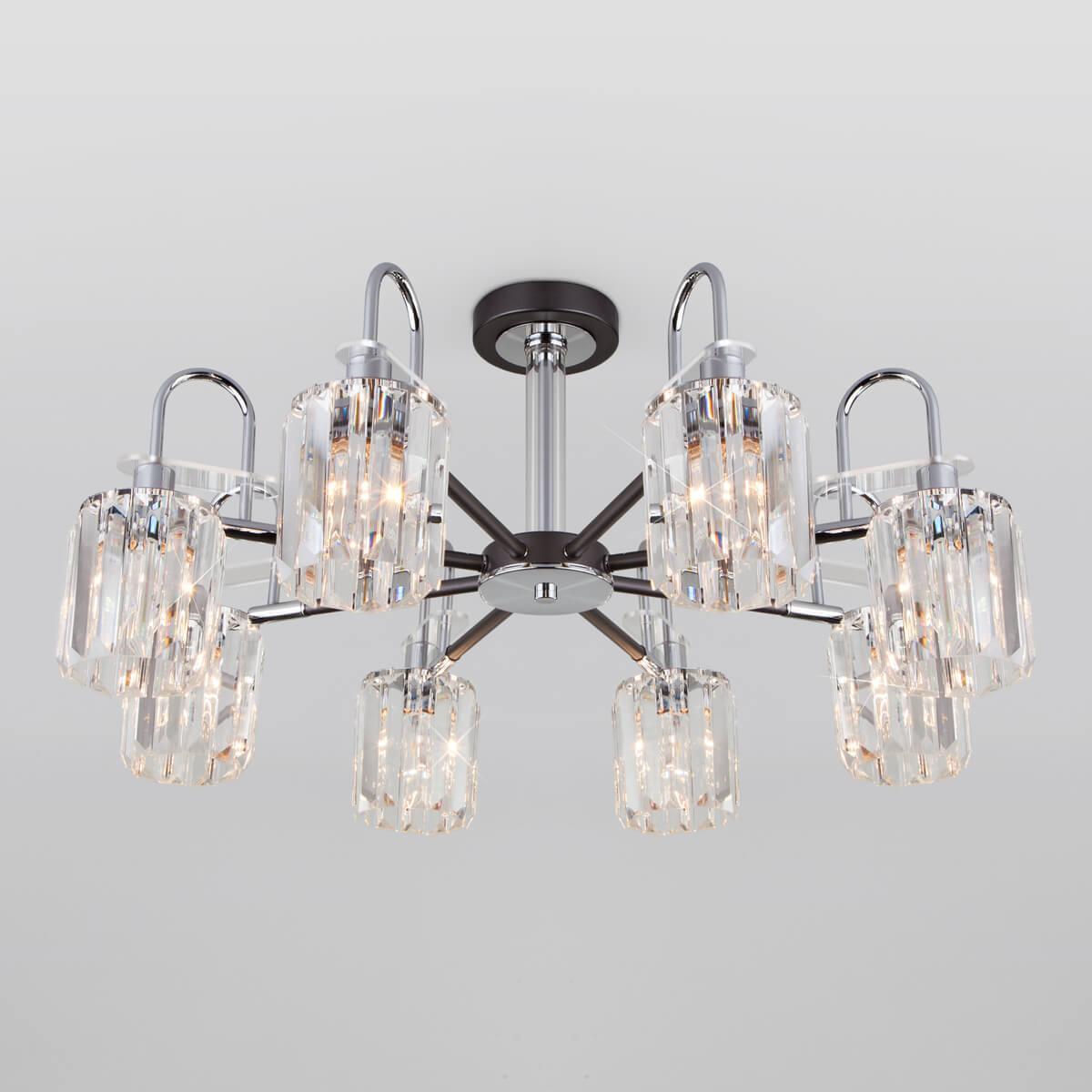 Потолочная люстра Eurosvet Tenia 70090/8 графит