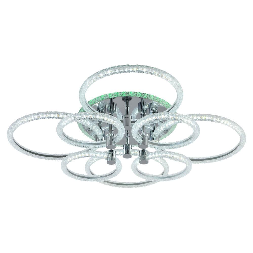 Потолочная светодиодная люстра Profit Light 8024/4+4 CHR