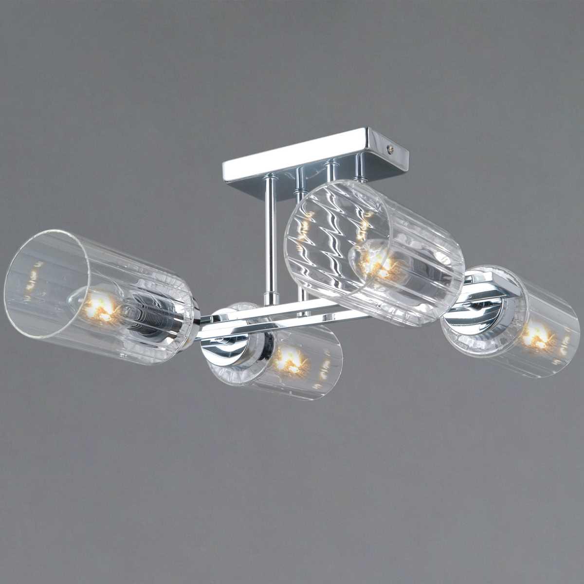 Светильник потолочный Illumico IL0780-4CSQ-25 CR NAPLES