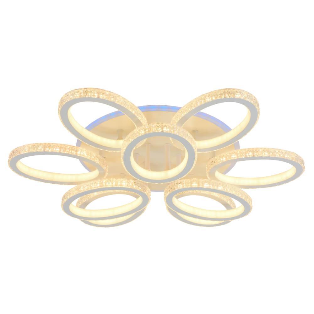 Потолочная светодиодная люстра Profit Light 8033/6+3 WHT