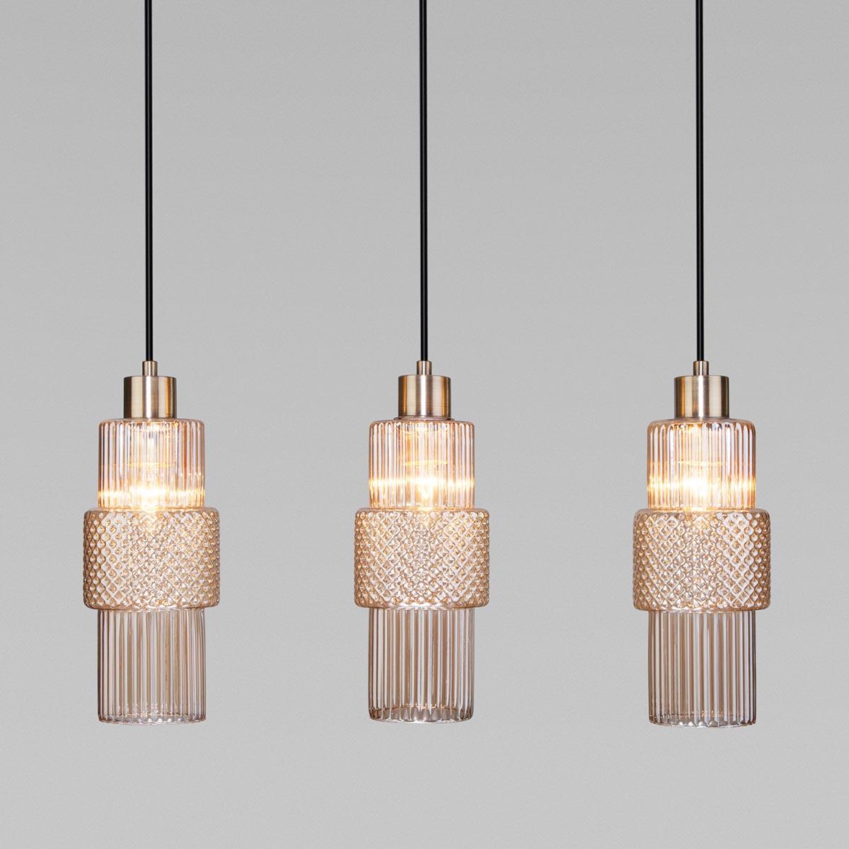 Подвесной светильник Eurosvet Soho 50209/3 бронза