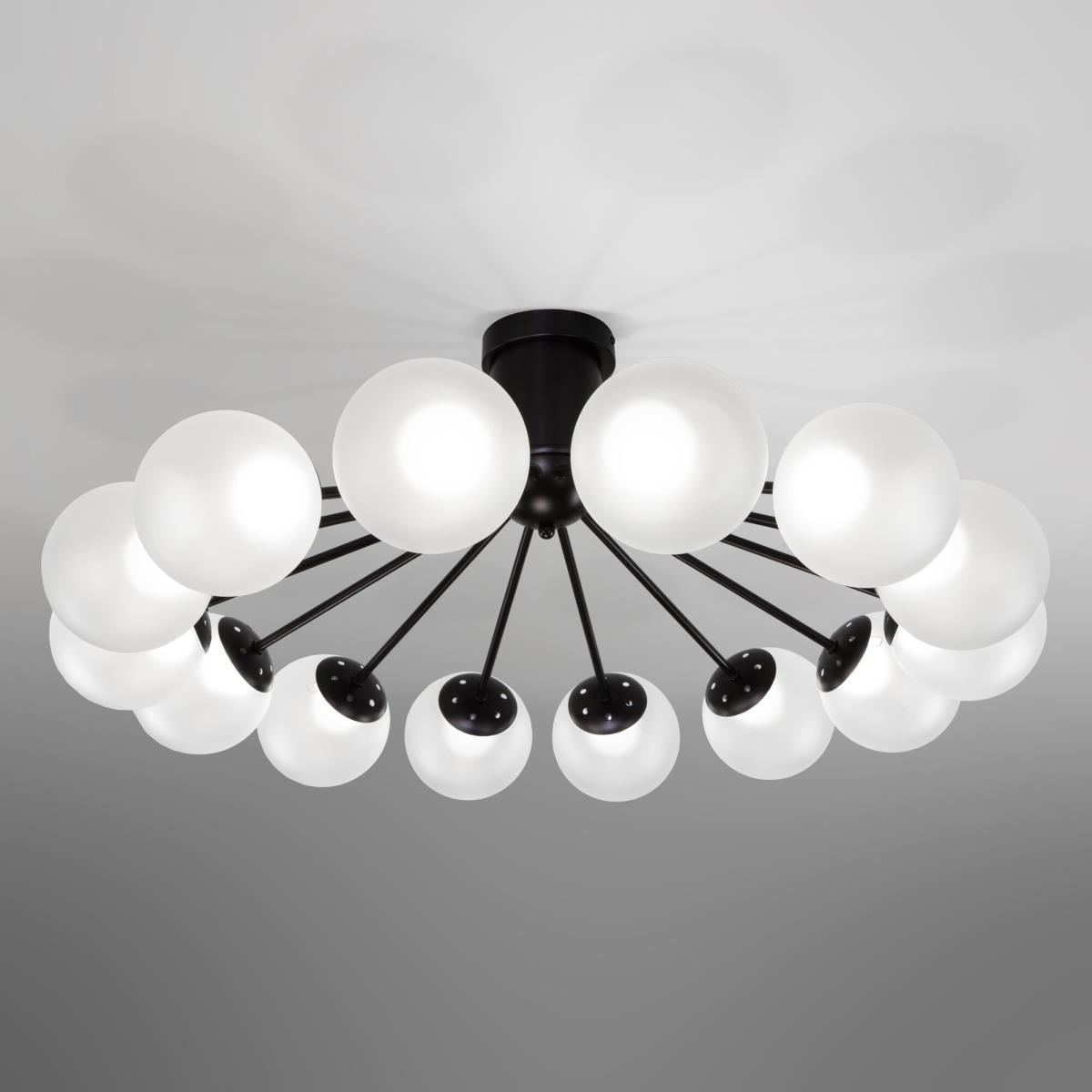 Потолочная люстра Eurosvet Vinter 201057 LED черный a072623