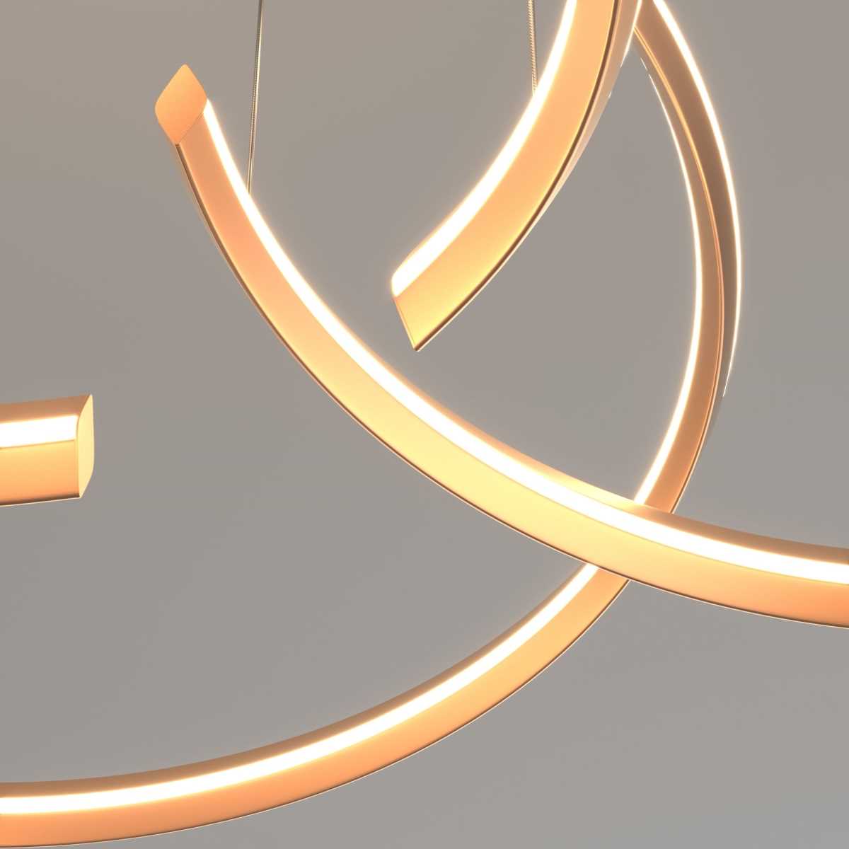 Подвесной светильник Eurosvet 90180/3 золото