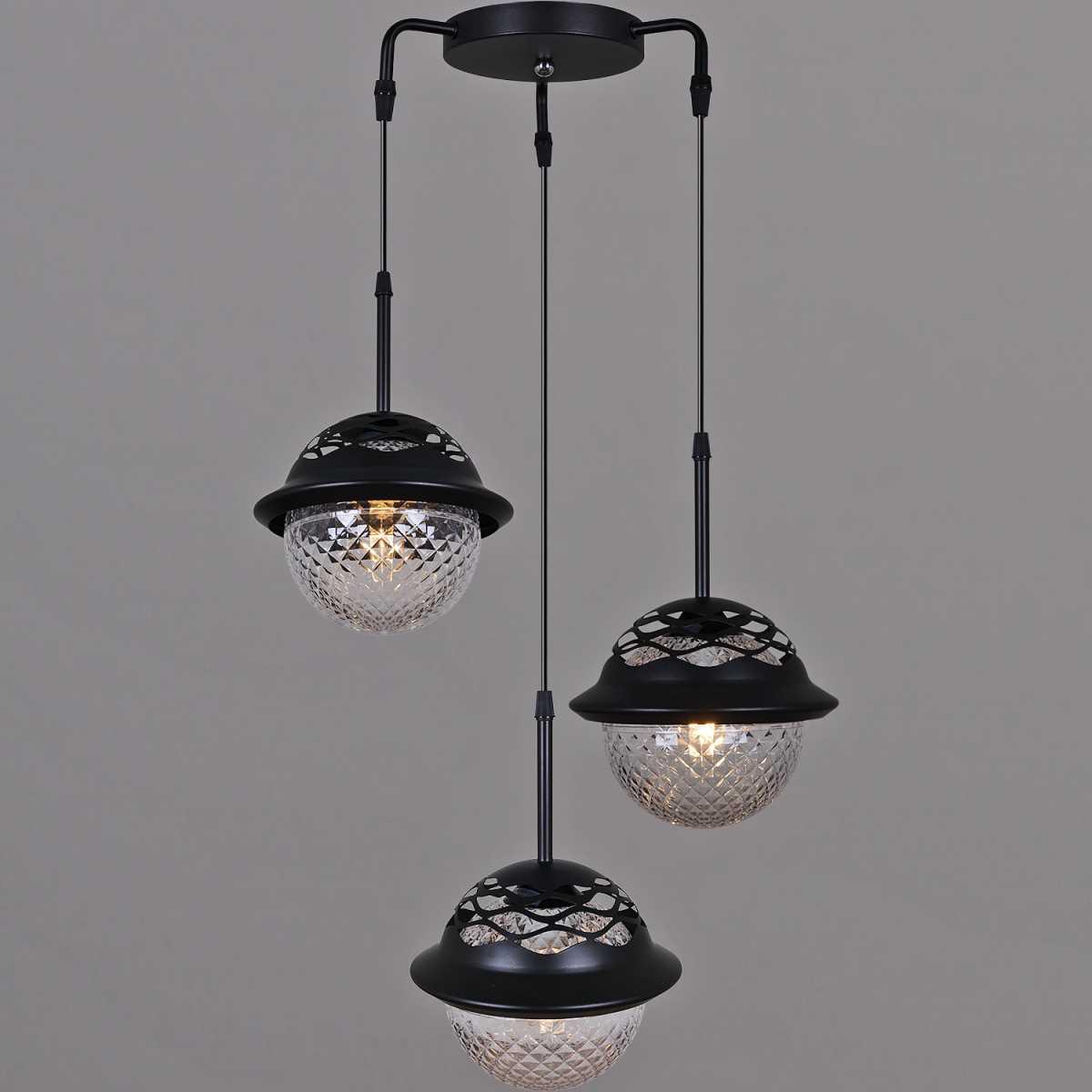 Люстра подвесная Reluce 05905-0.9-03 BK