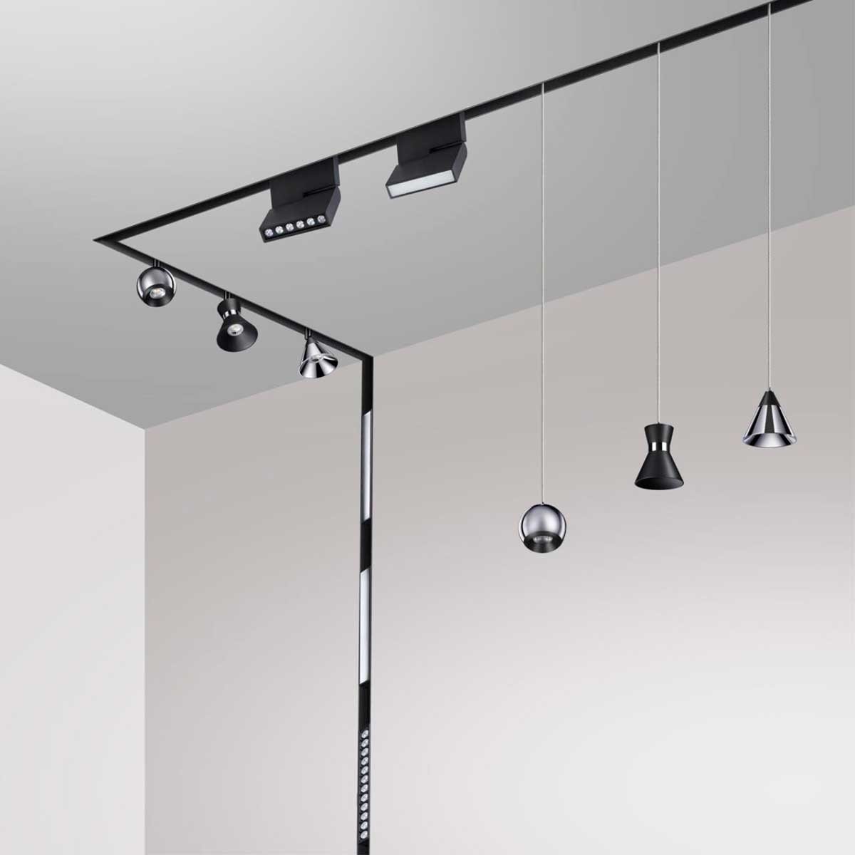 Трековый низковольтный светодиодный светильник Novotech Shino Flum 358426