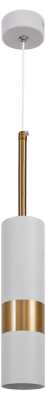 Подвесной светильник ЭРА PL33 WH/GD MR16 GU10 Б0061381