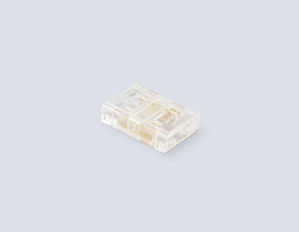 Соединитель прямой AMBRELLA LIGHT ILLUMINATION COB RGB 12/24V для лент 10mm (4 конт.) (10шт. в комплекте) GS6371